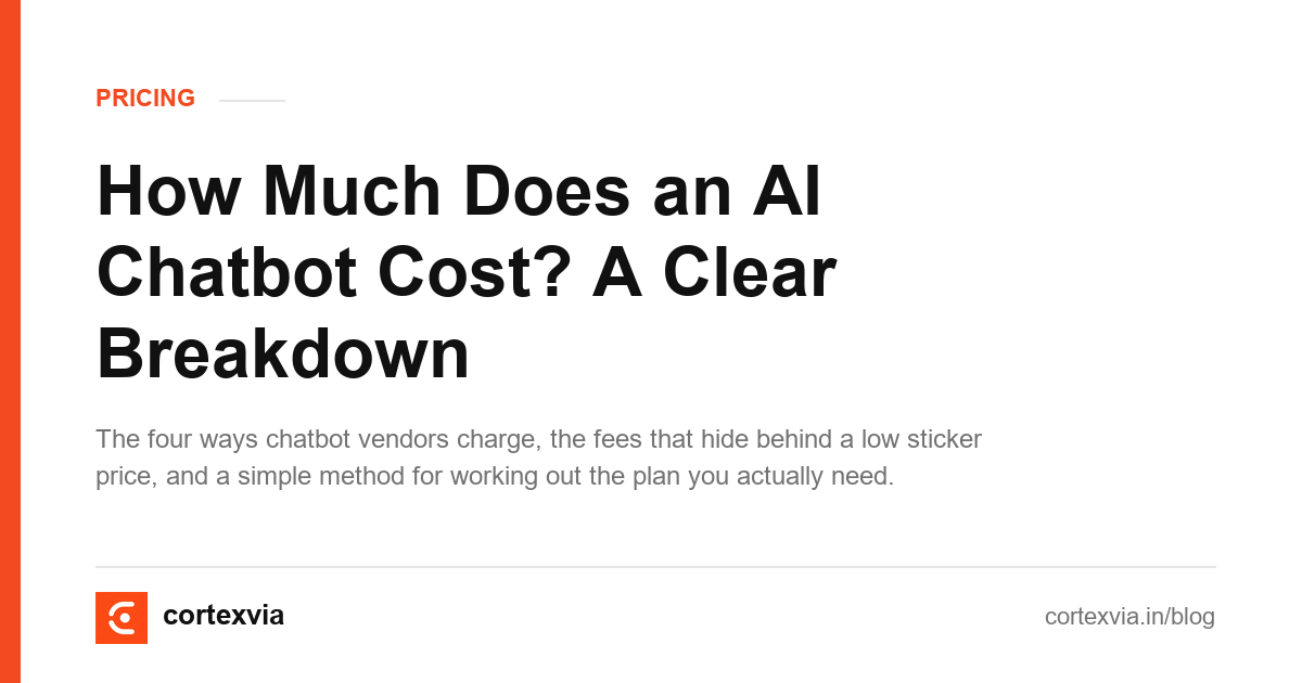 How Much Does an AI Chatbot Cost? A Clear Breakdown